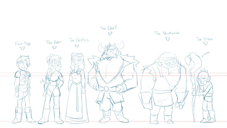 Village Vikings WIP