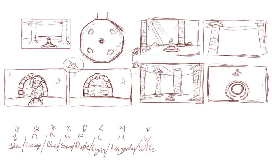 Background Design - Boss' Chamber WIP